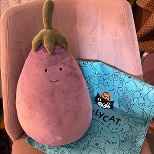 JELLYCAT Amuseables Eggplant LARGE SIZE